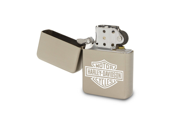 Zapalniczka Benzynowa szara z GRAWEREM + Zippo 